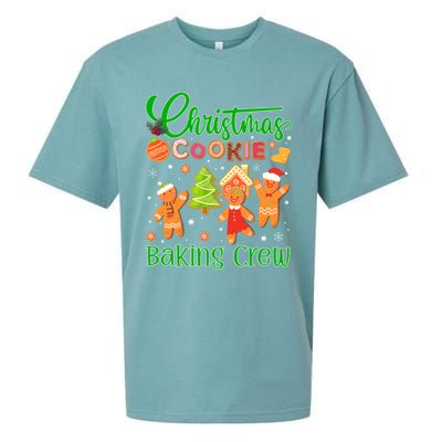 Christmas Quote Christmas Cookie Baking Crew Gift Sueded Cloud Jersey T-Shirt