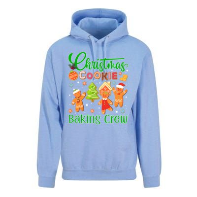 Christmas Quote Christmas Cookie Baking Crew Gift Unisex Surf Hoodie