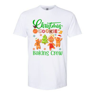 Christmas Quote Christmas Cookie Baking Crew Gift Softstyle CVC T-Shirt