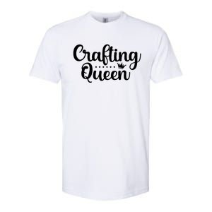 Crafting Queen Crafcool Gift Cool Gift Softstyle CVC T-Shirt