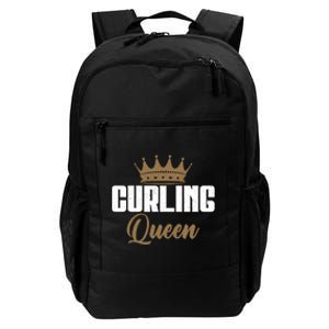 Curling Queen Curling Gift Daily Commute Backpack