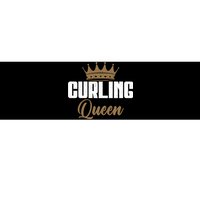 Curling Queen Curling Gift Bumper Sticker