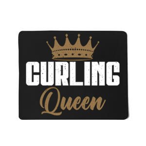 Curling Queen Curling Gift Mousepad