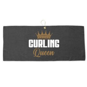 Curling Queen Curling Gift Large Microfiber Waffle Golf Towel