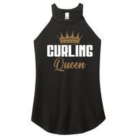 Curling Queen Curling Gift Women’s Perfect Tri Rocker Tank