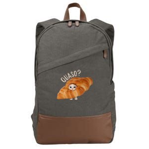 Croissant Quasocat Cotton Canvas Backpack