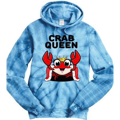 Crab Queen Crab Crab Tie Dye Hoodie