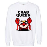 Crab Queen Crab Crab Garment-Dyed Sweatshirt