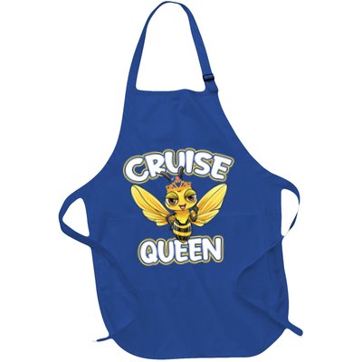 Cruise Queen Cruise Ship Cute Bee Design Beach Vacation Gift Apron