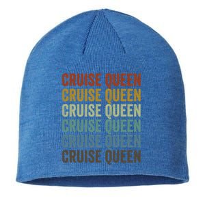 Cruise Queen Cruise Vacation Cruising Cruise Boat Queen Gift Sustainable Beanie