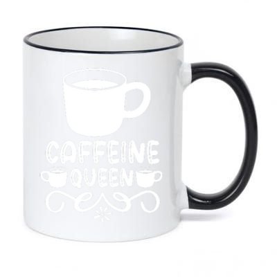 Caffeine Queen 11oz Black Color Changing Mug