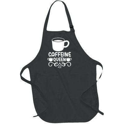 Caffeine Queen Full-Length Apron With Pockets