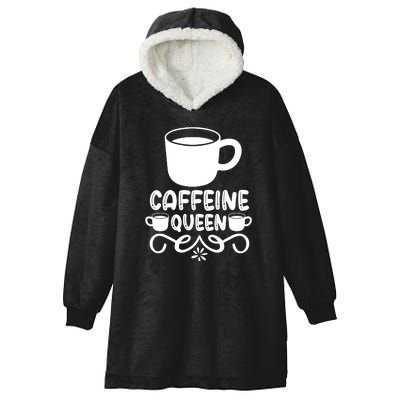 Caffeine Queen Hooded Wearable Blanket