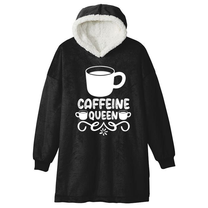 Caffeine Queen Hooded Wearable Blanket