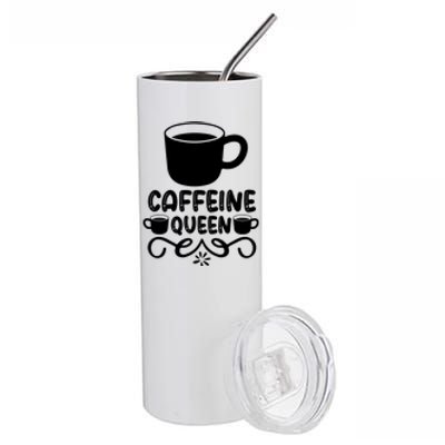 Caffeine Queen Stainless Steel Tumbler