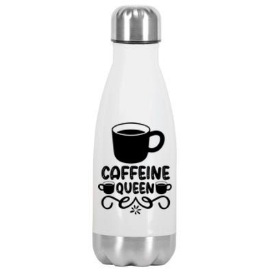 Caffeine Queen Stainless Steel Insulated Water Bottle