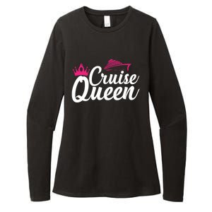 Cruise Queen Cruising Lover Vacation Jt Gift Womens CVC Long Sleeve Shirt