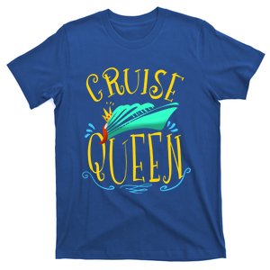 Cruise Queen Cute Ship Vacation Lovers Funny Gift T-Shirt