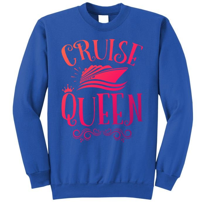 Cruise Queen Cruise Travel Cruising Gift Sweatshirt