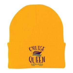 Cruise Queen Cruise Travel Cruising Funny Gift Knit Cap Winter Beanie