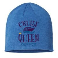 Cruise Queen Cruise Travel Cruising Funny Gift Sustainable Beanie