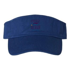 Cruise Queen Cruise Travel Cruising Funny Gift Valucap Bio-Washed Visor