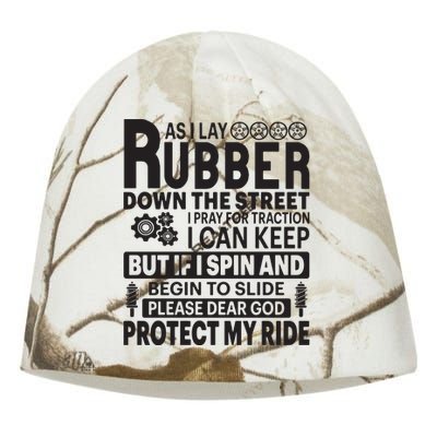 Car Quotes Kati - Camo Knit Beanie