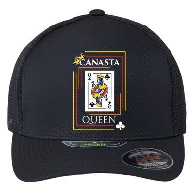 Canasta Queen | Card Game Teams Players Canasta Flexfit Unipanel Trucker Cap