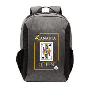 Canasta Queen | Card Game Teams Players Canasta Vector Backpack