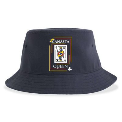 Canasta Queen | Card Game Teams Players Canasta Sustainable Bucket Hat