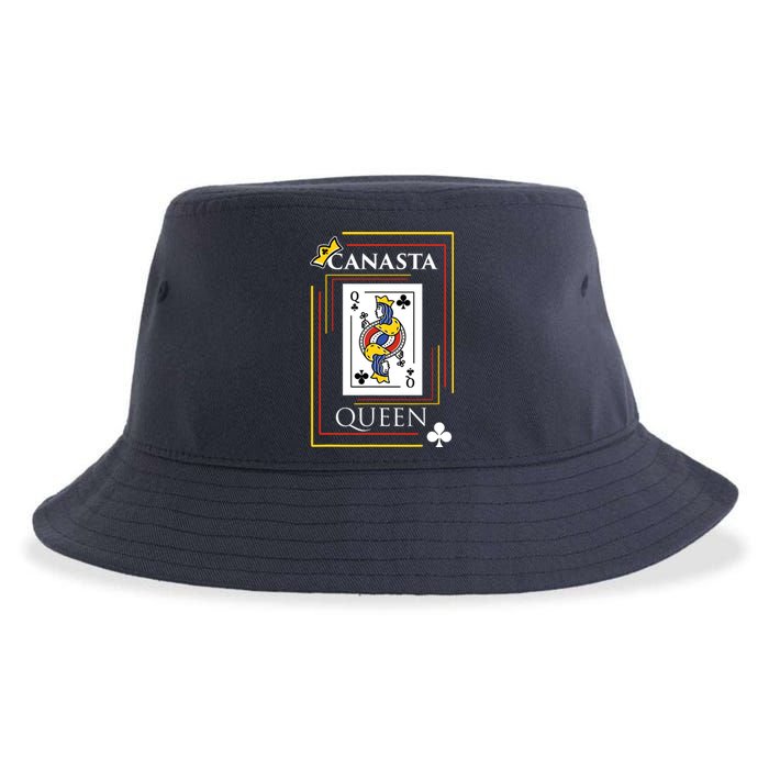 Canasta Queen | Card Game Teams Players Canasta Sustainable Bucket Hat