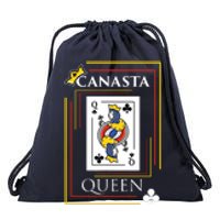 Canasta Queen | Card Game Teams Players Canasta Drawstring Bag