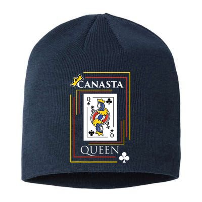 Canasta Queen | Card Game Teams Players Canasta Sustainable Beanie