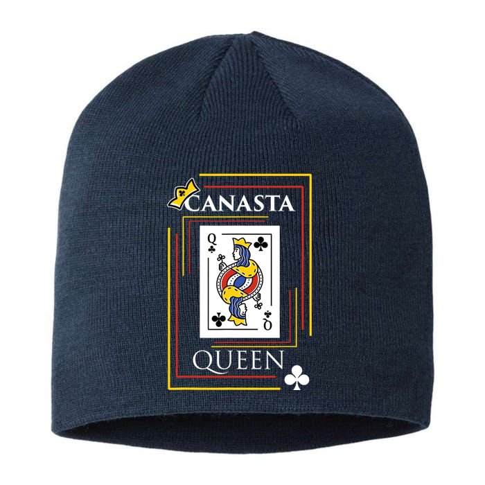 Canasta Queen | Card Game Teams Players Canasta Sustainable Beanie