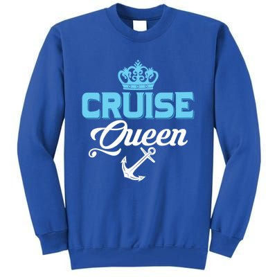 Cruise Queen Cruiser Vacation Crusing Gift Tall Sweatshirt