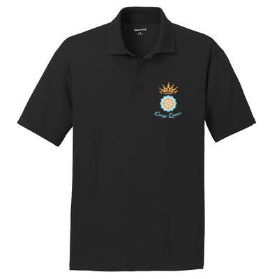 Cruise Queen Cruising Cruise Ship Cool Gift PosiCharge RacerMesh Polo