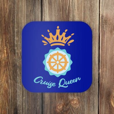 Cruise Queen Cruising Cruise Ship Cool Gift Coaster