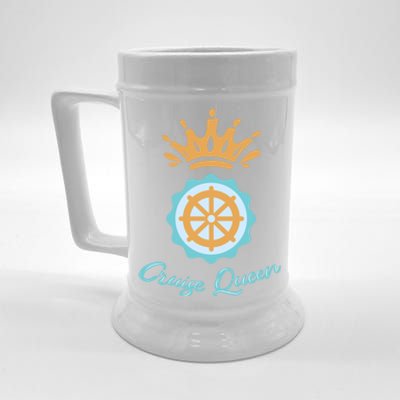 Cruise Queen Cruising Cruise Ship Cool Gift Beer Stein