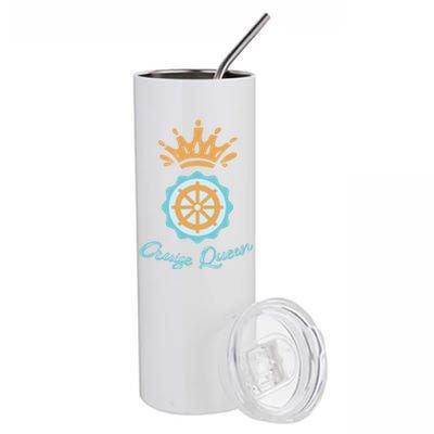 Cruise Queen Cruising Cruise Ship Cool Gift Stainless Steel Tumbler