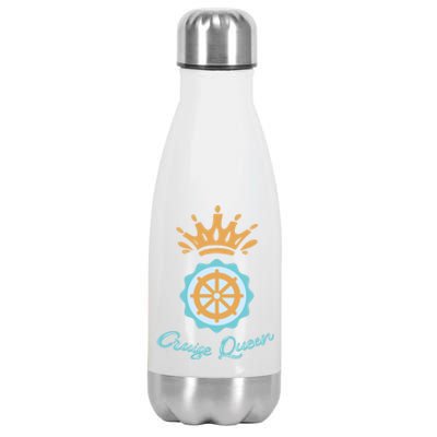 Cruise Queen Cruising Cruise Ship Cool Gift Stainless Steel Insulated Water Bottle