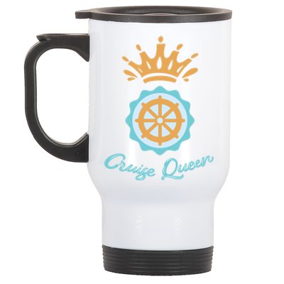 Cruise Queen Cruising Cruise Ship Cool Gift Stainless Steel Travel Mug