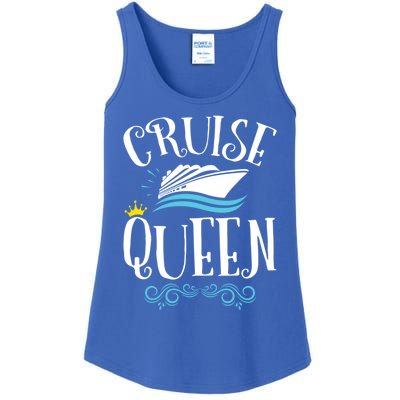 Cruise Queen Cruising Cruise Travel Gift Ladies Essential Tank