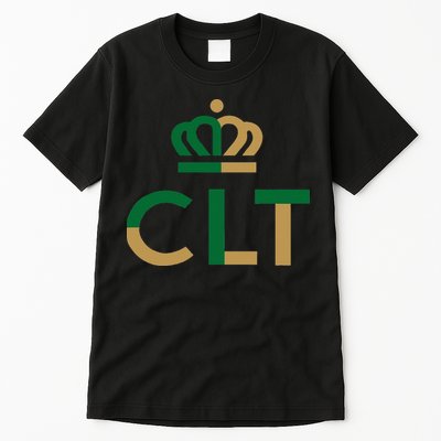 Charlotte Queen City Clt North Carolina Queen Crown Tall T-Shirt