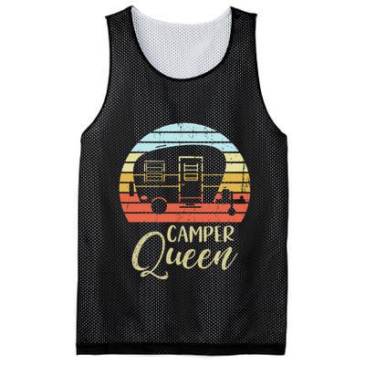 Camper Queen Classy Sassy Smart Assy Matching Couple Camping Mesh Reversible Basketball Jersey Tank