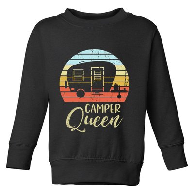Camper Queen Classy Sassy Smart Assy Matching Couple Camping Toddler Sweatshirt