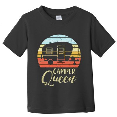Camper Queen Classy Sassy Smart Assy Matching Couple Camping Toddler T-Shirt