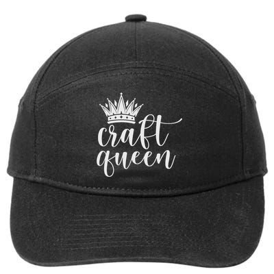 Craft Queen Crafting 7-Panel Snapback Hat
