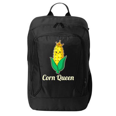 Corn Queen Cute Sweet Corn Design City Backpack