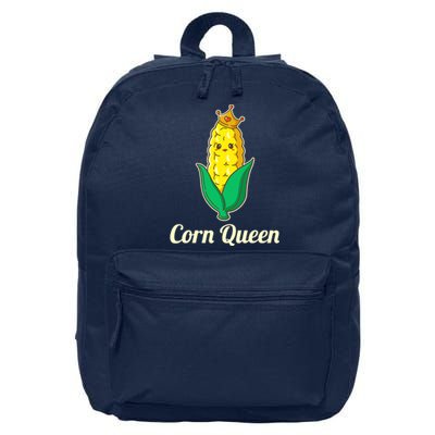 Corn Queen Cute Sweet Corn Design 16 in Basic Backpack