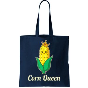 Corn Queen Cute Sweet Corn Design Tote Bag